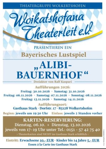 Theaterabend im Gasthaus Stark